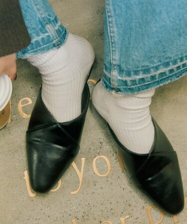 ≪オケージョン対応≫クロスデザインミュール