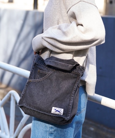 【FOX】別注デニム2WAYショルダーバッグ