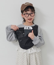 【KIDS】【minepack】ゲーム機も楽々収納 マルチカラーバッグ