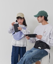 【KIDS】【minepack】ゲーム機も楽々収納 マルチカラーバッグ