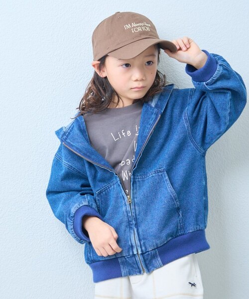 KIDS】【FOX×TYPY】ZIPデニムフードブルゾン｜チャオパニックティピー