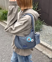 【UNISEX】ポーチ付き中綿ハンドBAG