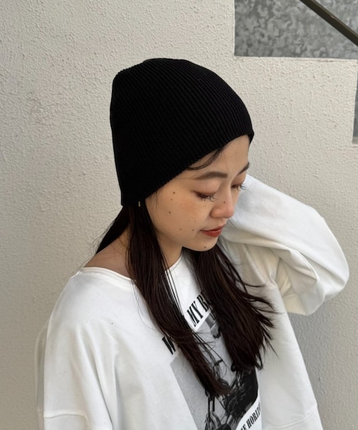 :【プチプラ】コットンリブビーニー