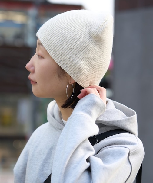 :【プチプラ】コットンリブビーニー