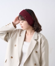 :プレート付きリブヘアターバン