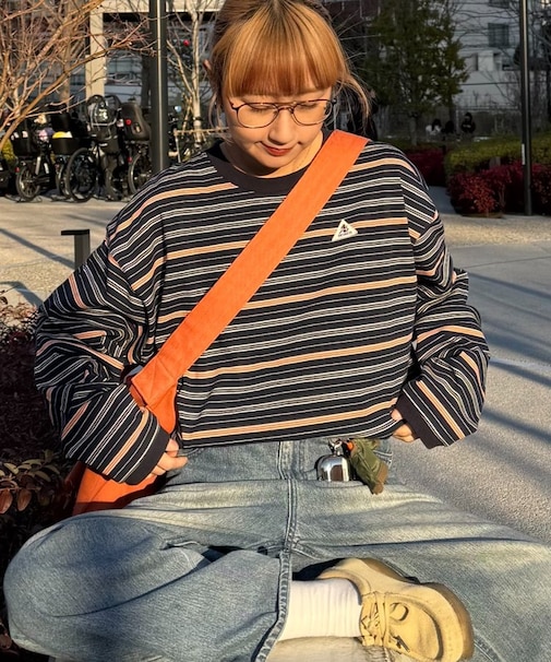 【GEVACO】ボーダーベーシックロンTEE/ユニセックス