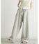 【UNISEX】ピグメント加工ワッフルイージーパンツ/WEB限定カラーあり