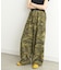 【UNISEX】ピグメント加工ワッフルイージーパンツ/WEB限定カラーあり