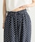 【UNISEX】ピグメント加工ワッフルイージーパンツ/WEB限定カラーあり