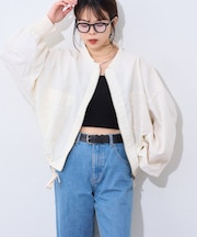 etsintaリメイクZIPシャツジャケット