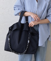 : 【A4／ノートPC対応可】3WAY撥水ナイロンショルダーBAG