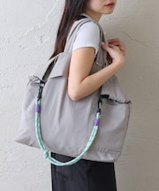 : 【A4／ノートPC対応可】3WAY撥水ナイロンショルダーBAG