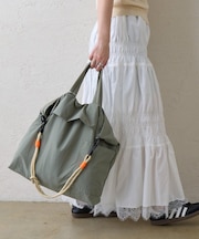 : 【A4／ノートPC対応可】3WAY撥水ナイロンショルダーBAG