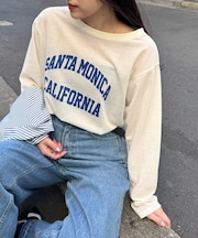 【万能インナー】シアー梨地アソートロゴロンTEE