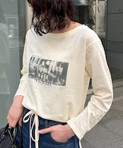 【万能インナー】シアー梨地アソートロゴロンTEE