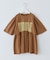【KIDS/WEB限定新色登場】１枚でコーデ完成！厚盛ロゴ5分袖チュニックワンピ