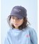 【KIDS】ストライプスカーフ付きロゴ刺繍CAP
