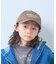 【KIDS】ストライプスカーフ付きロゴ刺繍CAP