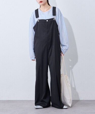 【willow】スラックスサロペット