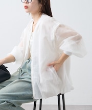 【2WAY/夏まで使える】リップストップ裾バルーン2WAYMA-1