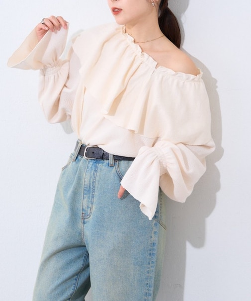 【etsinta】サーマルBIGカラーリメイクtee