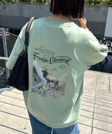 【Franklin Climbing】ヴィンテージグラフィックTEE