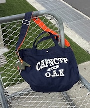 【UNISEX】撥水機能付きキャンバスショルダーバッグ