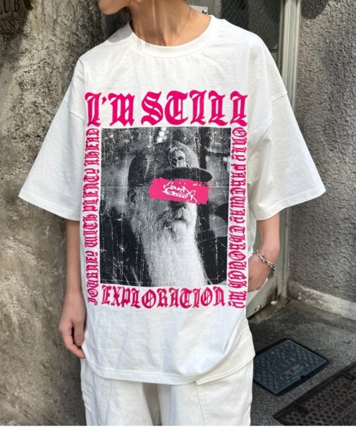 【SOUNDS GOOOOD】フォトプリントメッセージTEE