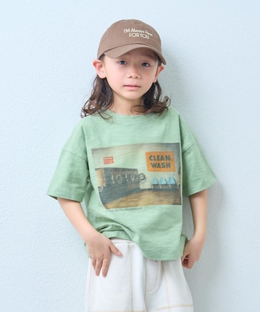 【KIDS】アソートヴィンテージフォトスラブTEE / 親子おそろい対応
