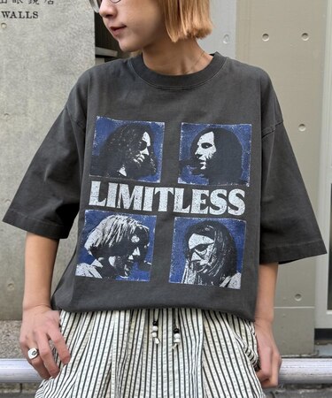 【ユニセックス】【SWITCH RECORD】ヴィンテージフェードツアーTee