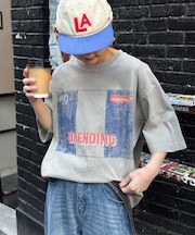 【ユニセックス】【SWITCH RECORD】ヴィンテージフェードツアーTee