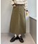 【GEVACO/ゲバコ】綿ツイルミディスカート