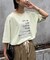 オーガンジーシアードッキングプリントTEE