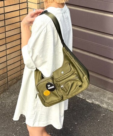 【UNISEX】メニーポケットショルダーBAG