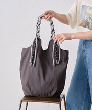 :撥水ナイロンロープハンドルトートBAG