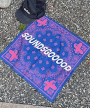 【SOUNDS GOOOOD】総柄バンダナ