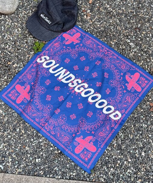 【SOUNDS GOOOOD】総柄バンダナ
