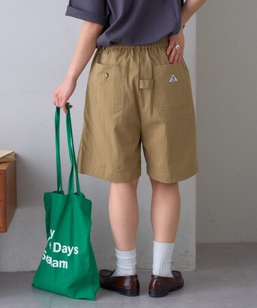 【GEVACO】タックハーフパンツ