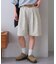 【GEVACO】タックハーフパンツ