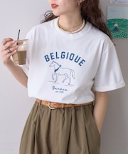 【GEVACO】ホースプリントTEE