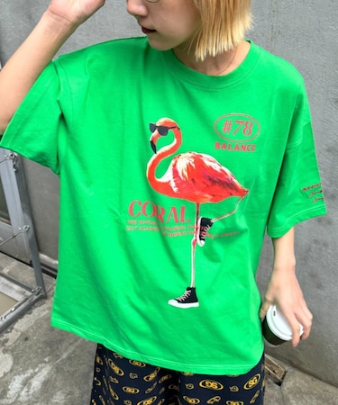 【SOUNDS GOOOOD】アニマルフォトプリントTEE
