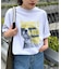 【UNISEX】DOG＆CATアソートロゴプリントTee