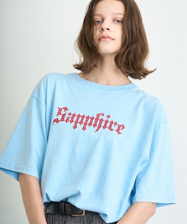 【WEB限定】SAPPFIREキラキラストーンTシャツ