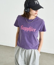 【WEB限定】SAPPFIREキラキラストーンTシャツ