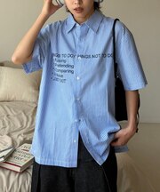 【UNISEX】アソート柄プリントシャツ