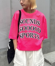 【SOUNDS GOOOOD】メッシュロゴTEE