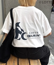 【TYPY×LOTTE板ガム】持続冷感バックロゴクールミントポケットTEE