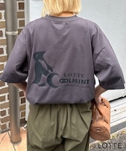 【TYPY×LOTTE板ガム】持続冷感バックロゴクールミントポケットTEE
