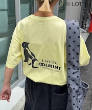 【TYPY×LOTTE板ガム】持続冷感バックロゴクールミントポケットTEE