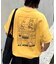 【OJISAN】刺繍ロゴバックプリントTEE
